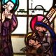 Nativity stained glass window